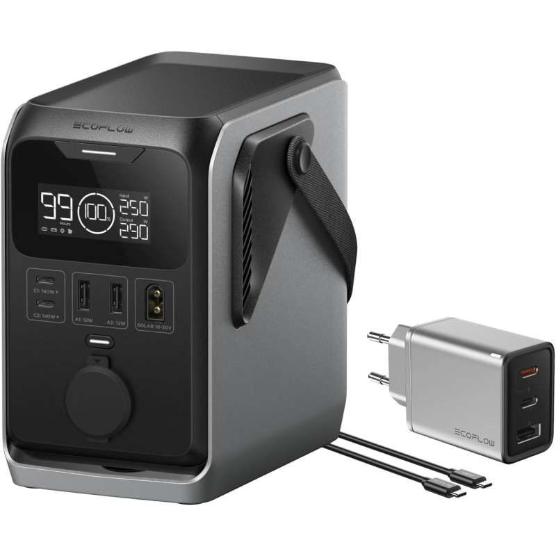 Estación de Energía Portátil EcoFlow TRAIL 300 DC