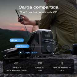 Estación de Energía Portátil EcoFlow TRAIL 300 DC