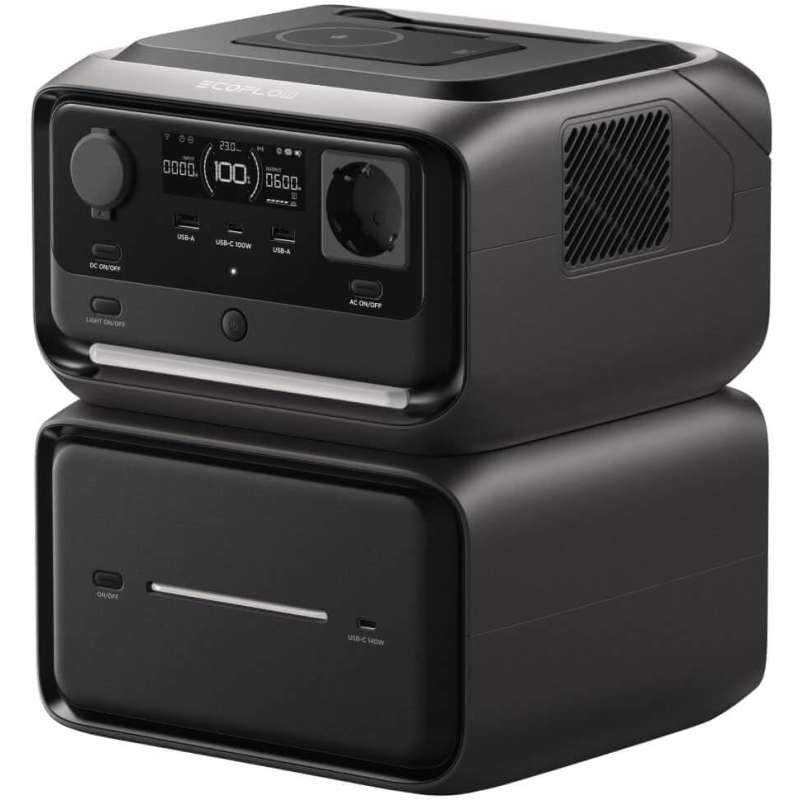 Estación de Energía Portátil EcoFlow River 3 Max Plus Wireless