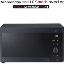 Microondas LG gris de 1150 W y 25 L - MH6565CPW