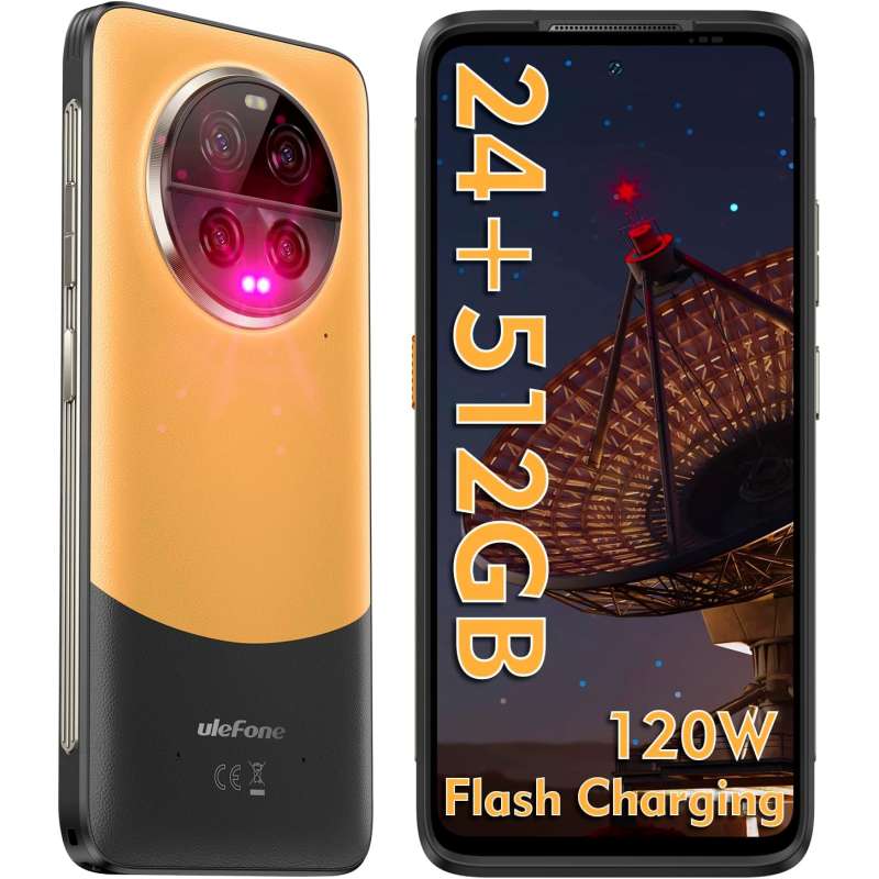 Ulefone Power Armor 23 Ultra Rugged 24GB/512GB Naranja