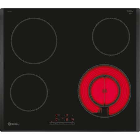 Placa Vitrocerámica Balay 3EB721LR 6600W Negra