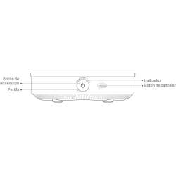 Placa de Inducción Xiaomi Induction Cooker Lite 1 Zona 2100W Blanca - BHR8130EU