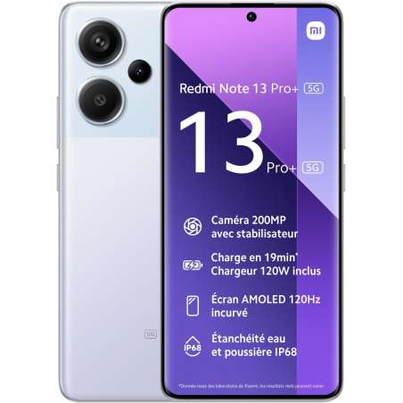 Xiaomi Redmi Note 13 Pro plus 5G 12GB/512GB Lila