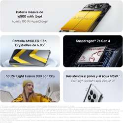 Xiaomi POCO M8 Pro 8GB/ 256GB/ 6.83"/ 5G/ Negro, Verde y Plata