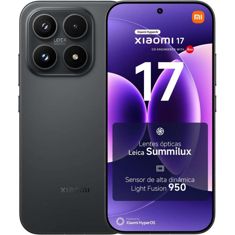 Xiaomi 17 5G 512GB/12GB Dual SIM Negro o Azul