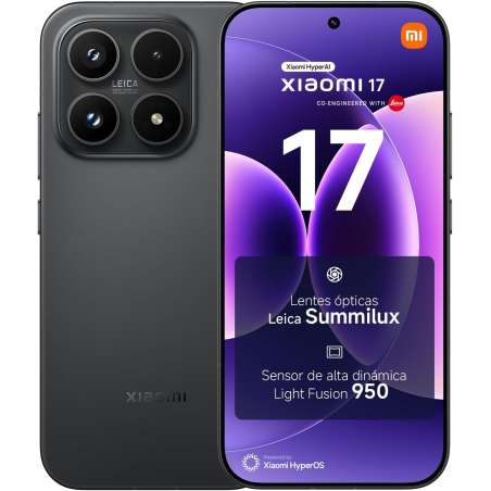 Xiaomi 17 5G 512GB/12GB Dual SIM Negro o Azul