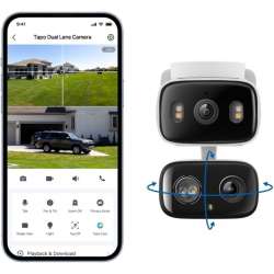 Cámara de Seguridad IP TP-LINK TC34 Bala 3MP 2.8mm Exterior/interior IP65