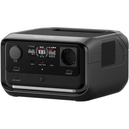 Central eléctrica portátil EcoFlow RIVER 3 Plus 286Wh / 600Watt