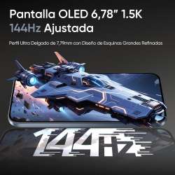 Realme 16 Pro 8GB/ 512GB/ 6.78"/ 5G/ Gris