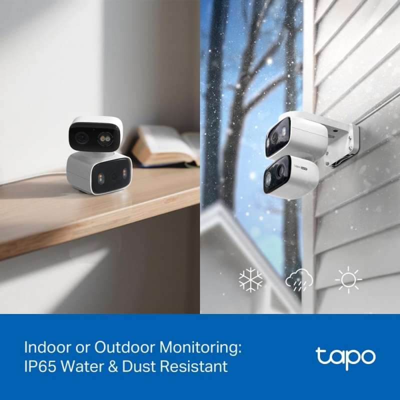 Cámara de Seguridad IP ext/int Tapo by TP-Link C246D PTZ 3MP 2.88mm