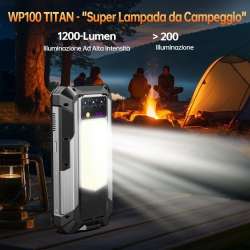 Oukitel WP100 Titan 6.8" 5G 48GB (16+32)/512GB 33000 mAh con Proyector