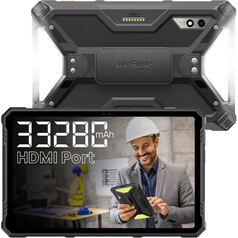 Tablet 4G Ulefone Armor Pad 3 Pro 10.36'' 16GB/256GB  Negro - Tablet Rugged