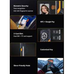 Cubot KingKong Power 5 16GB/128GB Negro