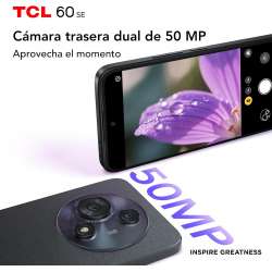 TCL 60 SE 18GB/ 512GB/ 6.7" Negro o Blanco