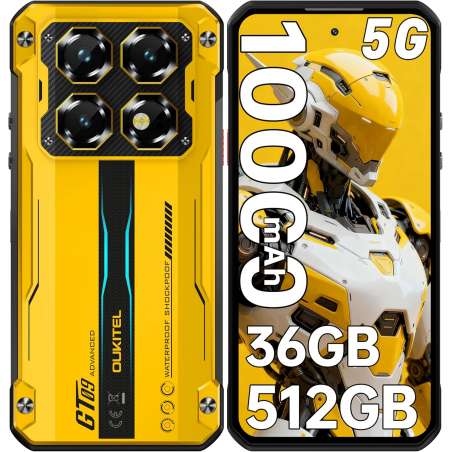 Oukitel WP60 7.2" 5G 36GB/512GB  amarillo