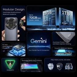 Oukitel WP200 Pro 5G 72GB/1TB Negro, Gris o Verde