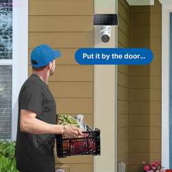 Cámara de Seguridad IP TP-Link Tapo Wifi 2K 3MP 3.17mm para Exterior IP65 con Panel Solar