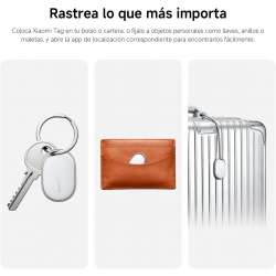Dispositivo Localizador Xiaomi Tag NFC IP67 Bluetooth v5.4 (Pack x4)