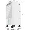 Cecotec EnergySilence 3500 Cool Compact 65W 3,5L - Climatizador Evaporativo