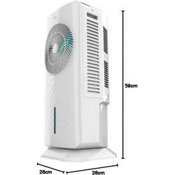 Cecotec EnergySilence 3500 Cool Compact Smart 65W 3,5L Blanco - Climatizador Evaporativo