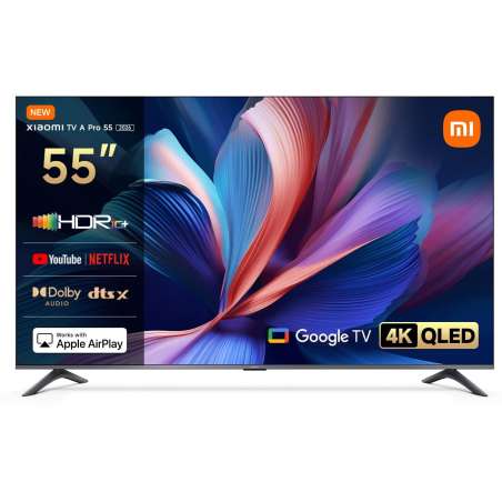 TV Xiaomi QLED TV A Pro 55 2026 55"/ Ultra HD 4K/ Smart TV/ WiFi