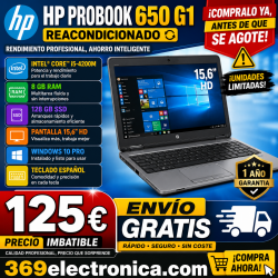 Portatil Reacondicionado Hp...