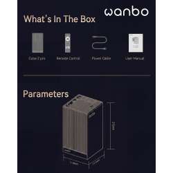 Proyector Portátil Wanbo Cube 2 Pro Android wifi FHD 500lm