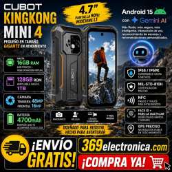 CUBOT Kingkong Mini 4, 4.7"...