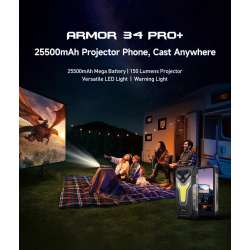 Ulefone Armor 34 Pro Plus 5G 32GB/512GB  con Proyector