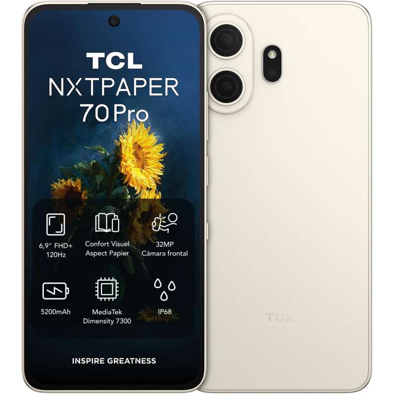 TCL NXTPAPER 70 Pro 24GB/ 256GB/ 6.9"/ Oro
