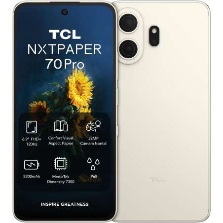TCL NXTPAPER 70 Pro 24GB/ 256GB/ 6.9"/ Oro