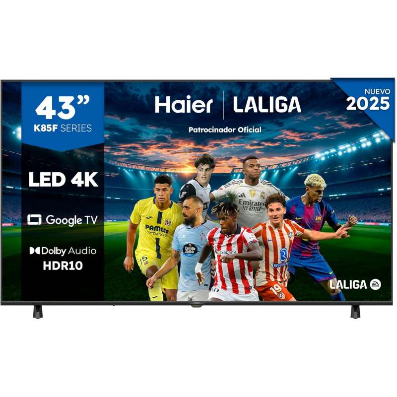 TV Haier K85F (2025) 43" LED UHD 4K – H43K85FUX