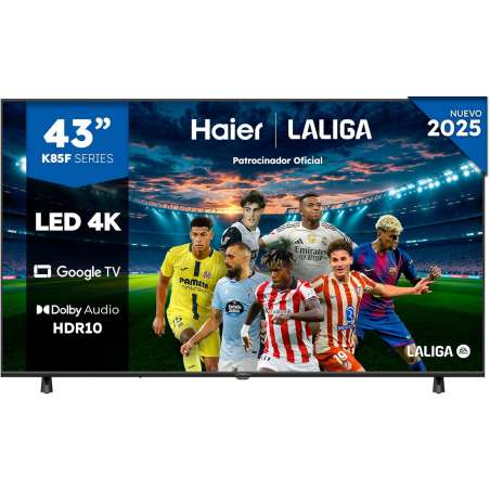 TV Haier K85F (2025) 43" LED UHD 4K – H43K85FUX