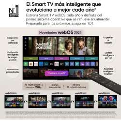 Televisor LG 43UA73006LA 43" 4K UHD Smart TV WebOS 25 con Google Assistant