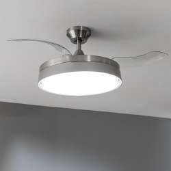 Cecotec Ventilador de Techo EnergySilence Aero 4280 Invisible Inox