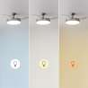 Cecotec Ventilador de Techo EnergySilence Aero 4280 Invisible Inox