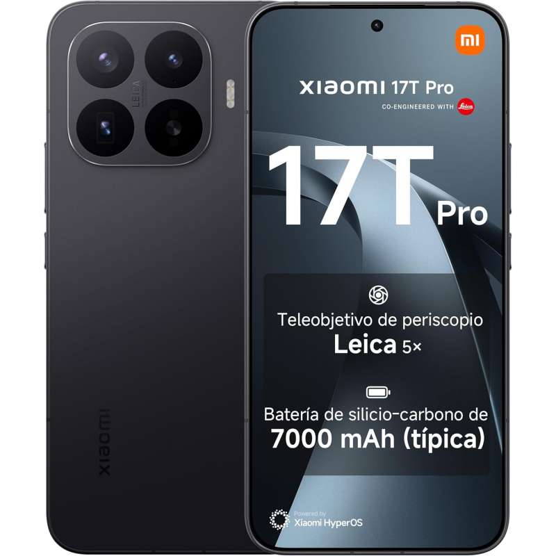 Xiaomi 17T Pro 5G 512Gb/12GB Negro, Azul o Violeta